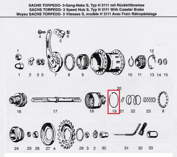 SPRENGRING  32 x 0,8 MM